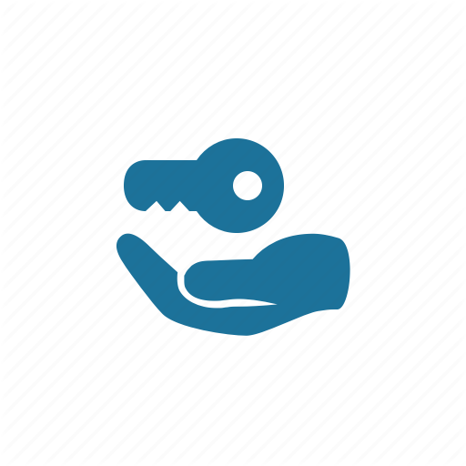 Hand, Key, Real Estate, Realtor Icon