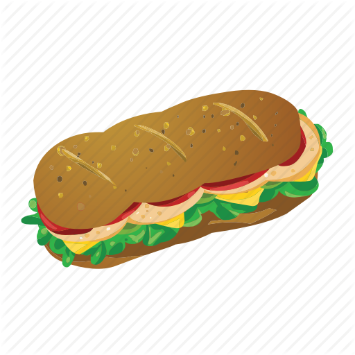 Footlong, Lunch, Picnic, Sandwhich, Subway Icon