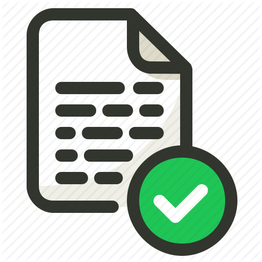 Approve, Done, File, Success Icon