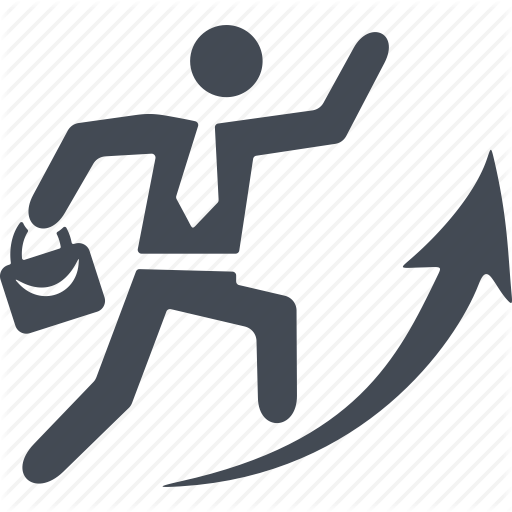 Arrow, Career Ladder, Human, Person, Success, The Goal Icon