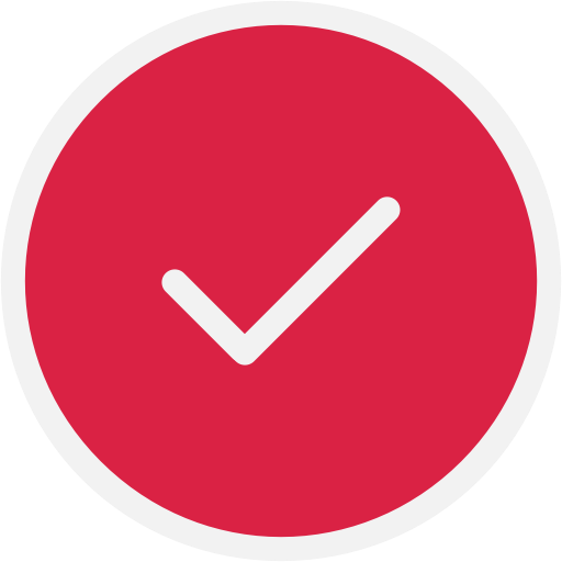 Confirm, Continue, Success Icon