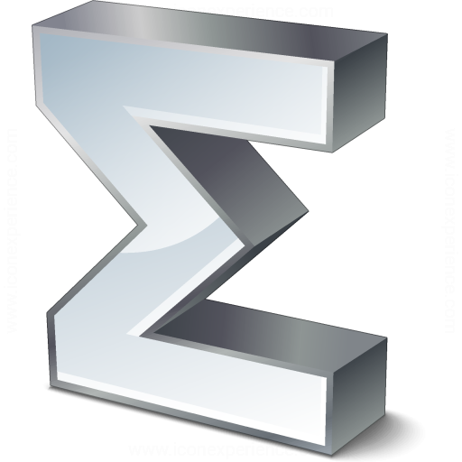 Iconexperience V Collection Symbol Sum Icon