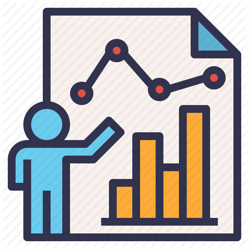 Annual, Chart, Graph, Presentation, Report, Summary Icon