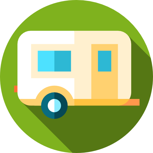 Transport, Camping, Summer Icon