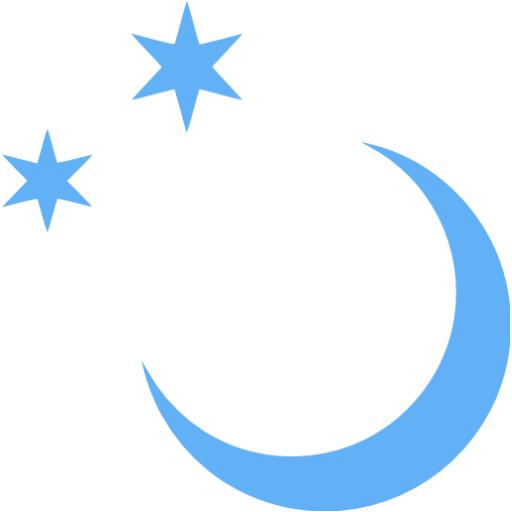 Tropical Blue Moon Icon