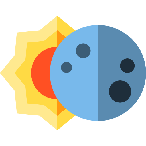 Miscellaneous, Moon, Sun Icon