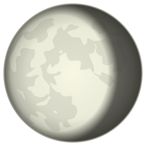 Waning Gibbous Moon Symbol Emoji For Facebook, Email Sms Id