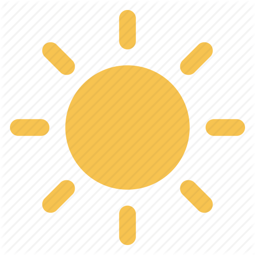 Forecast, Hot, Meteorology, Season, Sun, Sunshine, Weather Icon