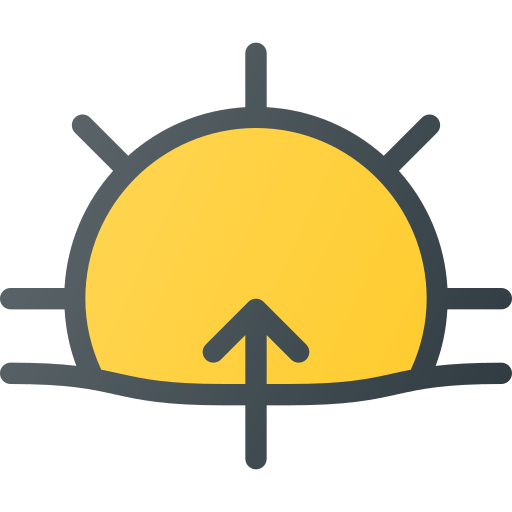 Weather, Forcast, Sun, Sunny, Day, Rise, Sunrise Icon Free Of Free