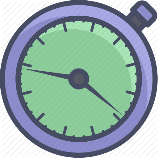 Clock, Fitness, Health, Sports, Stop, Track, Watch Icon