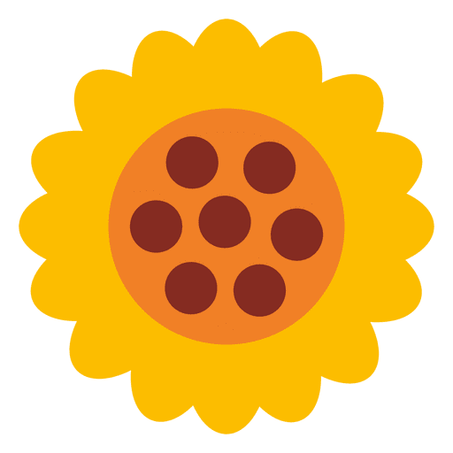 Yellow Sunflower Icon