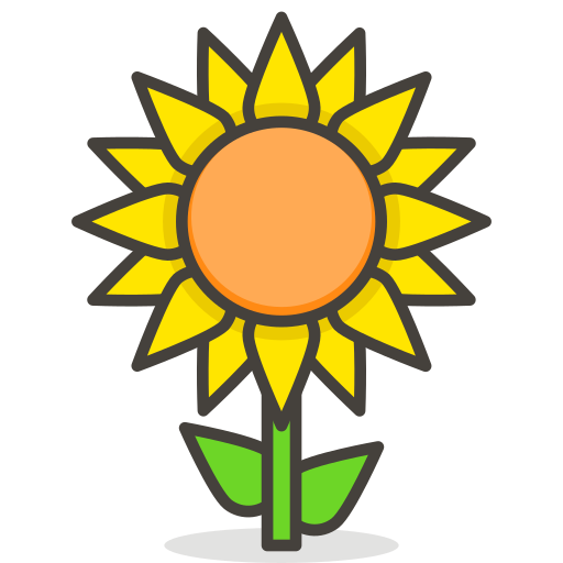Sunflower Icon Free Of Free Vector Emoji