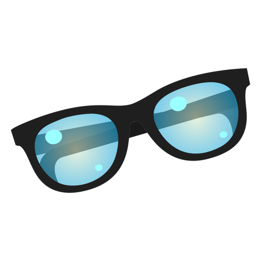 Blue Lens Sunglasses Icon