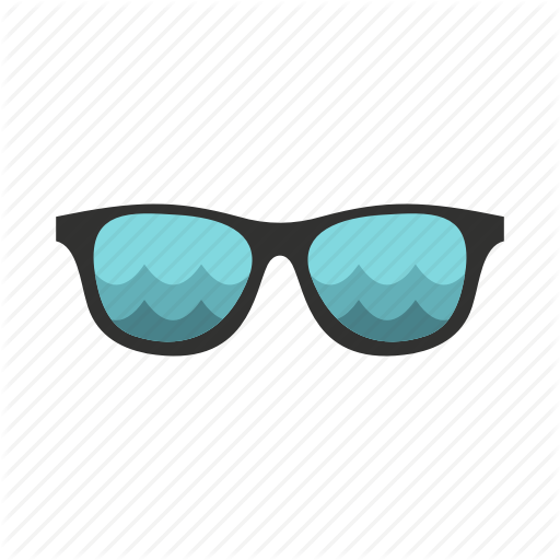 Accessory, Beach, Glass, Retro, Summer, Sun, Sunglasses Icon