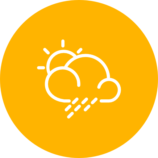 Sunny, Cloudy, Raining, Summer Icon Free Of Summer Line Icons Set