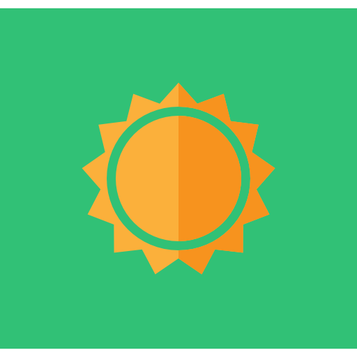 Meteorology, Sunny, Weather Icon