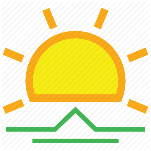 Day, Forecast, Morning, Sun, Sunny, Sunrise Icon