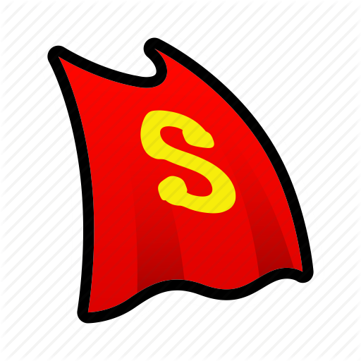 Cape, Fly, Hero, Powerups, Super Icon