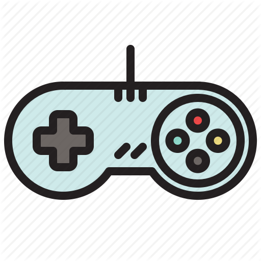Colored, Controller, Game, Games, Retro, Super Nintendo Icon