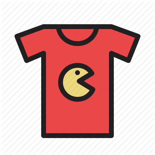 Colored, Game, Games, Pacman, Retro, T Shirt Icon
