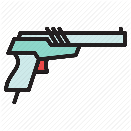 Colored, Games, Gun, Nes, Nintendo, Retro, Zapper Icon