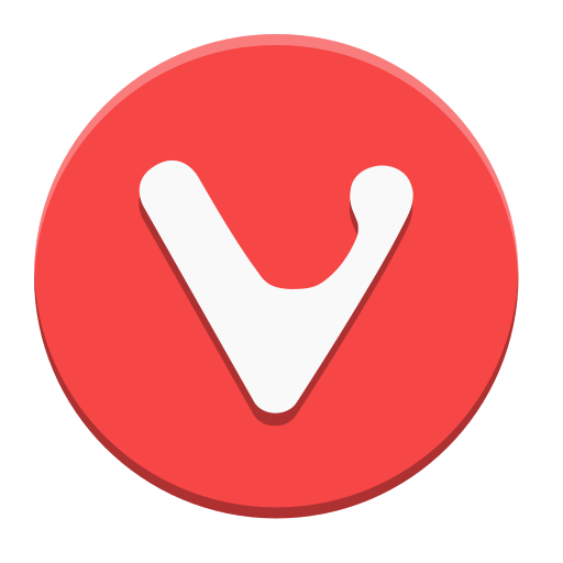 Vivaldi Icon Free Of Super Flat Remix Apps