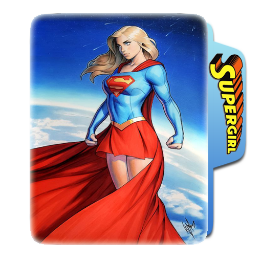 Supergirl Windows Folder Icons