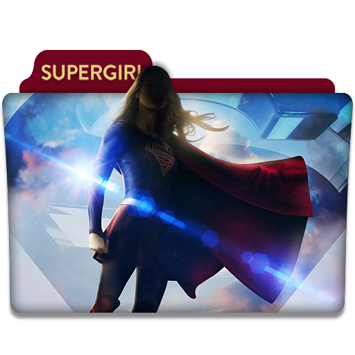 Supergirl Tv Series Folder Icon