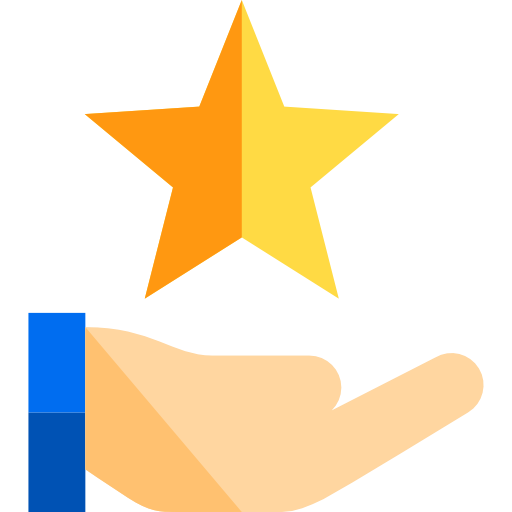 Star, Premium, Gestures, Superior, Reward, Hand Gesture Icon