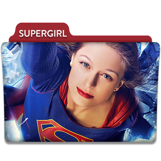 Supergirl Tv Series Folder Icon