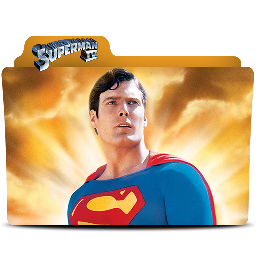 Superman Iv Folder Icon