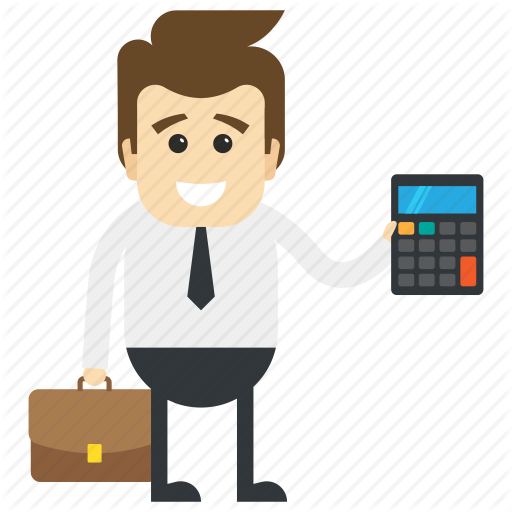 Bookkeeper, Business Accountant, Cashier, Clerk, Supervisor Icon