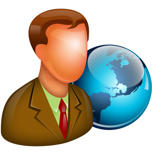 Global Manager Icon Free Large Boss Iconset Aha Soft
