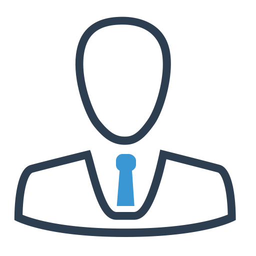 User, Customer Support, Worker, Employee, Team, Account, Man Icon