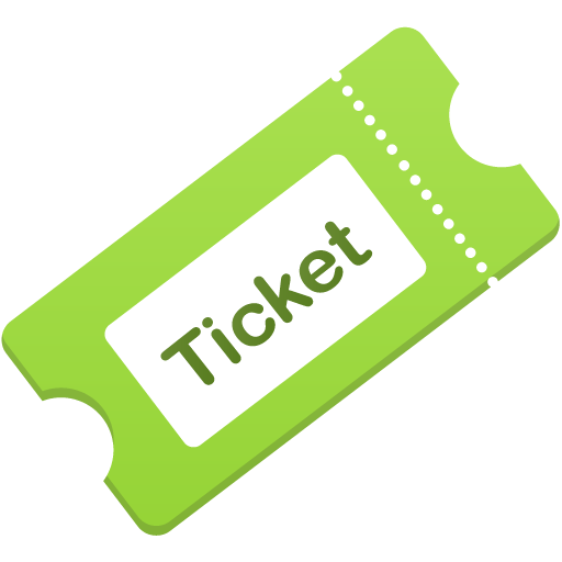 Ticket Icon Flatastic Iconset Custom Icon Design