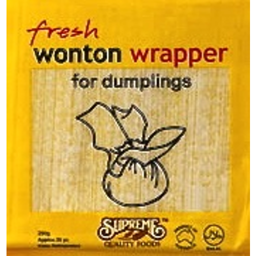 Supreme Fresh Wonton Wrappers