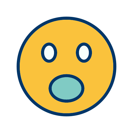 Emoticon, Face, Smiley, Surprised Icon Free Of Emoticons Filled