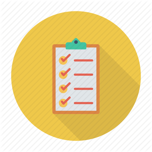 Checkmark, Clipboard, Report, Survey Icon