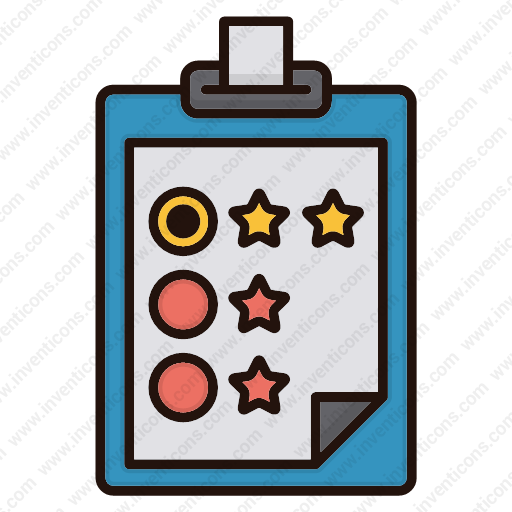 Download Clipboard,survey,feedback,rate Icon Inventicons