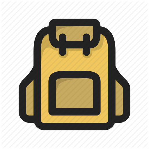 Backpack, Camping, Outdoor, Supplies, Survival Icon