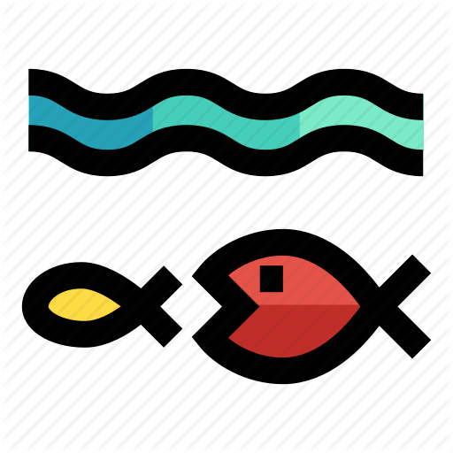 Bigger Fish, Competition, Food Chain, Predator, Survival Icon