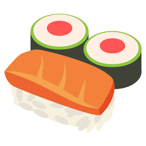 Sushi Emoji Vector Icon Free Download Vector Logos Art Graphics
