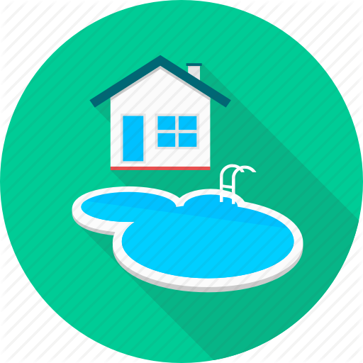 Farmhouse, House, Penthouse, Pool, Swimming Pool, Villa Icon