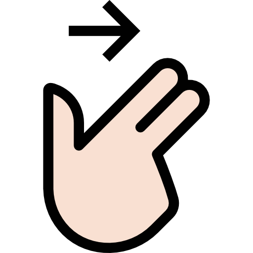Swipe Right Icon Hand Gestures Freepik