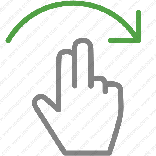 Download Finger,gesture,hand,one,right,swipe Icon Inventicons