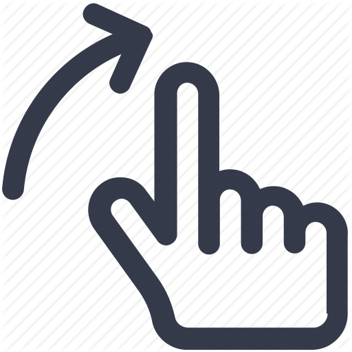 Finger, Gesture, Hand, Interactive, Right, Scroll, Swipe Icon Icon