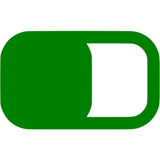 Green Switch On Icon