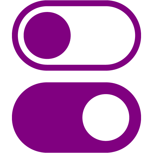 Purple Switch Icon