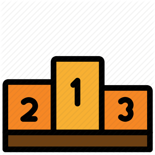 Podium, Position, Ranking, Soccer, Sport, Winner Icon