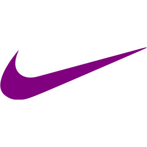 Purple Nike Icon
